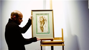 Thi&#234;n t&#224;i Michelangelo v&#224; bức vẽ được t&#225;i đấu gi&#225; sau 1 thế kỷ