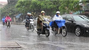 Đ&#234;m 5-6/8, khu vực Bắc Bộ, Thanh Hóa v&#224; Nghệ An c&#243; mưa rất to