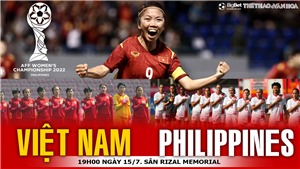 VIDEO nữ Việt Nam vs Philippines: Trực tiếp b&#243;ng đ&#225; nữ Đ&#244;ng Nam Á (19h00, 15/7)