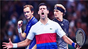 Novak Djokovic, Daniil Medvedev, v&#224; Alexander Zverev: Big Three mới của l&#224;ng banh nỉ