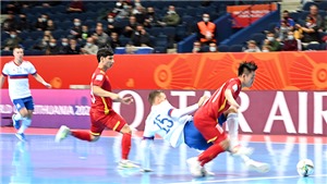 Futsal Việt Nam ngẩng cao đầu rời World Cup
