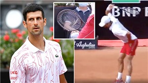 Chung kết Roma Masters 2020: Novak Djokovic v&#224; thứ quần vợt giận dữ