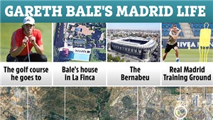 Cận cảnh cuộc sống xa hoa của Gareth Bale ở Madrid