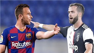 Barcelona vs Juventus: Đồng tiền đ&#227; quyết định vụ trao đổi Arthur v&#224; Pjanic