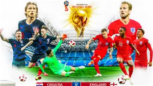 Croatia vs Anh (01h00,12/7): Trước c&#225;i ngưỡng của lịch sử. VTV3, VTV6 trực tiếp