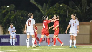 Nữ Việt Nam vs Myanmar: Ph&#226;n định ng&#244;i đầu bảng
