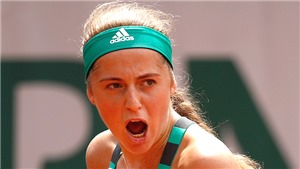 Roland Garros cho&#225;ng ngợp trước &#39;c&#225;nh chim lạ&#39; Jelena Ostapenko 