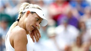 Kerber bị loại ở Wimbledon 2017, sẽ mất ng&#244;i số một WTA
