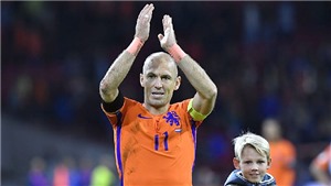 Robben chia tay tuyển H&#224; Lan: C&#225;i c&#250;i đầu tủi hổ của &#39;g&#227; h&#243;i&#39;