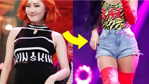 7 nữ thần tượng K-pop tạo ‘trend’ với quần so&#243;c v&#224; v&#225;y b&#243; v&#224; eo con kiến