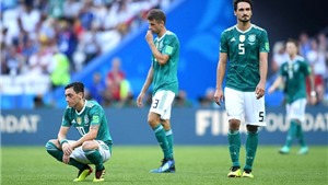 Ấn tượng World Cup: Đội tuyển Đức thất bại kh&#244;ng thể b&#224;o chữa