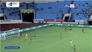 Video b&#224;n thắng Nam Định 1-0 Viettel: Chiến thắng nhờ b&#224;n phản lưới