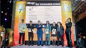 Đen V&#226;u &#225;p đảo Billboard Vienam Top Vietnamese Songs