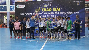  Th&#225;i Sơn Nam Quận 8 v&#244; địch giải futsal TP.HCM mở rộng