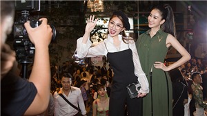 Chung kết Next Top: Phạm Hương tinh nghịch selfie c&#249;ng Tường Linh v&#224; H&#224; Thu