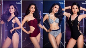 Hoa hậu Việt Nam 2020: D&#224;n th&#237; sinh &#39;đốt mắt’ kh&#225;n giả với bikini