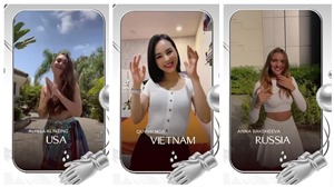 VIDEO: D&#224;n hoa hậu thế giới tham gia thử th&#225;ch &#39;Vũ điệu rửa tay&#39; cổ vũ Việt Nam chống dịch Covid-19