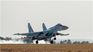 M&#225;y bay chiến đấu Su-35S của Nga gặp nạn