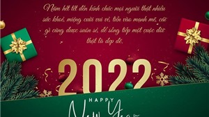 Những mẫu thiệp ch&#250;c mừng năm mới 2022 vừa đẹp vừa &#253; nghĩa