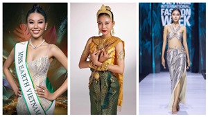 Ch&#226;n dung Thạch Thu Thảo - &#193; hậu 2 đại diện Việt Nam thi Miss Earth 2022