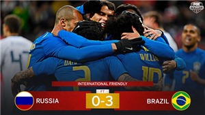 Giao hữu quốc tế: Brazil đ&#232; bẹp Nga 3-0, Ph&#225;p thua sốc Colombia