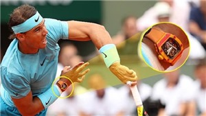 Rafael Nadal đeo đồng hồ trị gi&#225;... 16,4 tỉ đồng khi chinh phục Roland Garros 