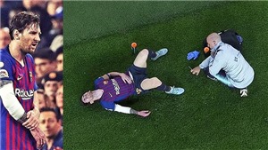 Messi g&#227;y tay: &#39;Thế giới đ&#227; bị cướp mất cầu thủ xuất sắc nhất trong 3 tuần&#39;