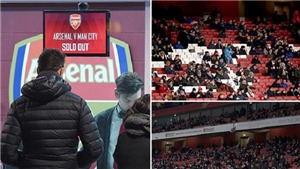 Arsenal b&#225;o c&#243; 1.447 ghế trống ở trận gặp Man City, bị Gary Neville cười nhạo 