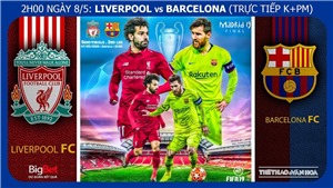 VIDEO: Soi k&#232;o Liverpool vs Barcelona (02h ng&#224;y 8/5). Trực tiếp b&#243;ng đ&#225; C1
