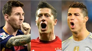 Đội h&#236;nh xuất sắc nhất thập kỉ qua của ch&#226;u &#194;u: Vinh danh Messi, Ronaldo v&#224; Lewandowski