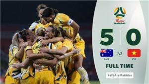 Nữ Australia 5-0 nữ Việt Nam: Tạo mưa b&#224;n thắng, nữ Australia cầm chắc tấm v&#233; đến Olympic