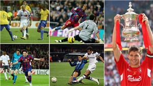 Top 10 m&#224;n tr&#236;nh diễn c&#225; nh&#226;n hay nhất lịch sử b&#243;ng đ&#225;: từ Zidane, Ronaldinho tới Messi, Ronaldo