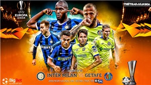 Soi k&#232;o Inter Milan vs Getafe. Trực tiếp b&#243;ng đ&#225;  v&#242;ng 1/8 Europa League&#160;