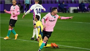 Real Valladolid 0-3 Barcelona: Messi ph&#225; kỷ lục tồn tại 46 năm của Pele