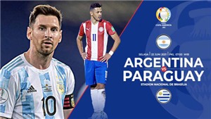 Link xem trực tiếp Argentina vs Paraguay. BĐTV trực tiếp Copa America 2021