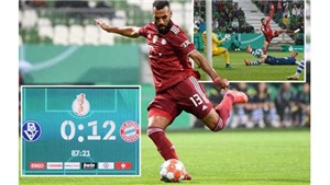 D&#249;ng đội h&#236;nh B, Bayern Munich vẫn thắng 12-0 ở C&#250;p quốc gia Đức