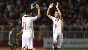 Tuấn Hải lập c&#250; đ&#250;p, Việt Nam thắng Afghanistan 2-0 