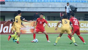 U19 Việt Nam thắng đậm Brunei để l&#234;n đầu bảng d&#249; thủ m&#244;n bị đuổi
