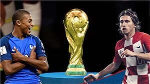 Trực tiếp chung kết World Cup 2018 Ph&#225;p vs Croatia