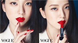Bộ ảnh quyến rũ của Jisoo Blackpink tr&#234;n tạp ch&#237; &#39;Vogue&#39; 2022