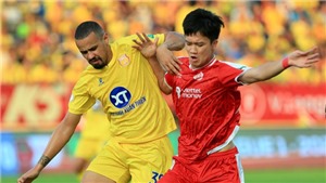 V-League v&#242;ng 8: Nam Định thắng Viettel, Hải Ph&#242;ng trở lại ng&#244;i đầu bảng
