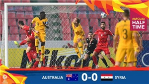U23 Australia 1-0 Syria: Xem lại b&#224;n thắng V&#224;ng đưa U23 Australia cận kề tấm v&#233; Olympic 