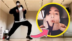 Jungkook BTS tự nhận cơ thể đ&#227; nặng nề trong video dance mới đăng