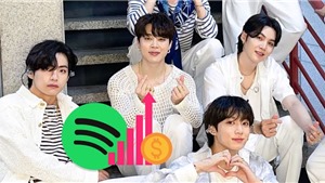 BTS kiếm được bao nhi&#234;u tiền từ Spotify năm 2022 cho đến nay?