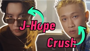 Crush hết lời khen ngợi sự chuy&#234;n nghiệp của J-Hope BTS khi quay MV ‘Rush Hour’ 