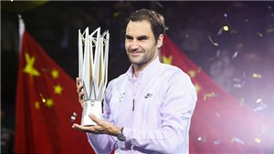Federer đặt mục ti&#234;u chinh phục mới sau khi v&#244; địch Thượng Hải Masters