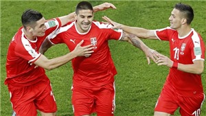 Serbia 1-2 Thụy Sỹ: Ngược d&#242;ng ngoạn mục, Thụy Sĩ tr&#224;n trề hy vọng đi tiếp