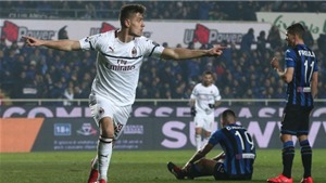 VIDEO Atalanta 1-3 Milan: T&#226;n binh Piatek lại rực s&#225;ng, Milan trụ vững trong top 4 Serie A