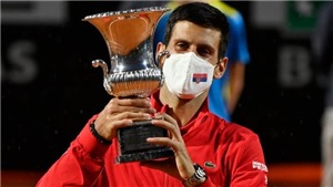Novak Djokovic v&#244; địch Rome Masters, lập kỷ lục đặc biệt
