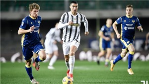 Verona 1-1 Juventus: Ronaldo ghi b&#224;n, Juventus vẫn mất điểm